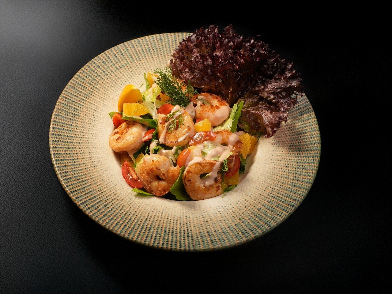 سلطة روبيان كوكتيل